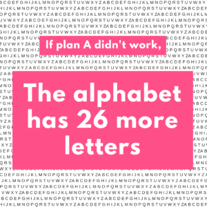 alphabet graphic