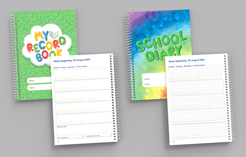 generic ks1 and ks2 planner covers and example pages