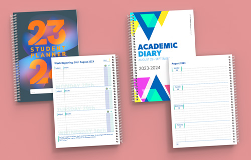 generic student planner and academic planner