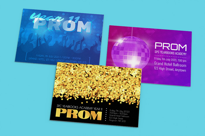 example custom prom tickets