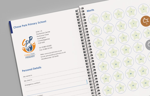 example pupil pages for primary planner
