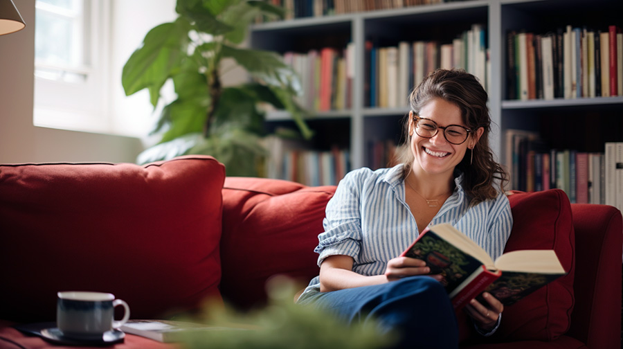 happy teacher enjoying summer break