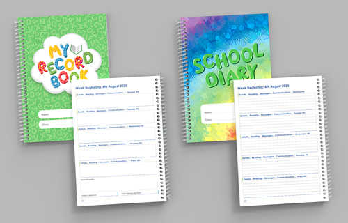 generic ks1 and ks2 planner covers and example pages