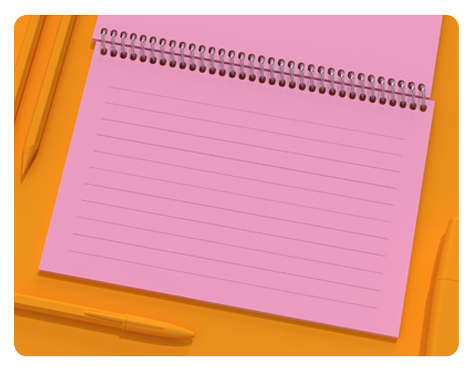 revision flashcard paper style