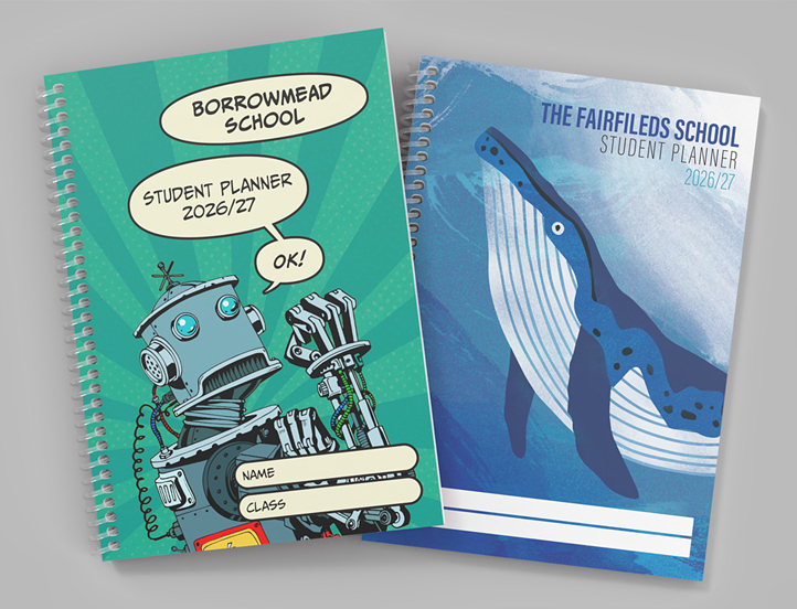 Student Planner cover illustration