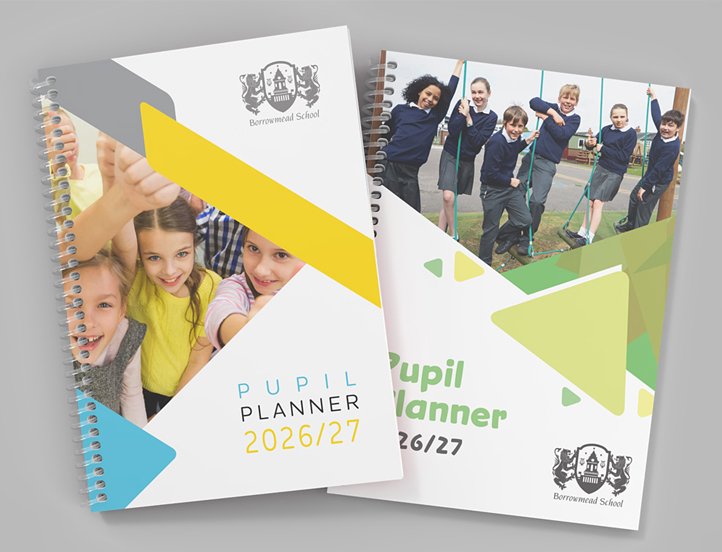 Pupil Planner photography