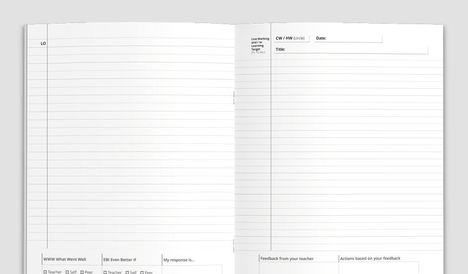 Bespoke Exercise books