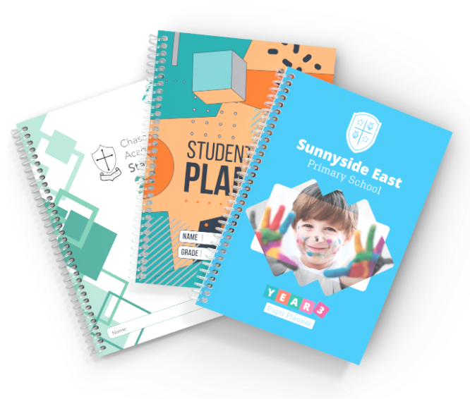 student planners spread