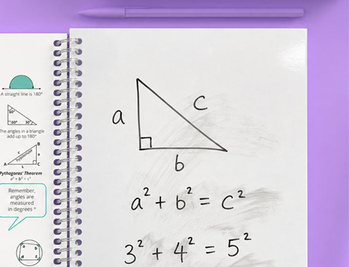 Student planner whiteboard page