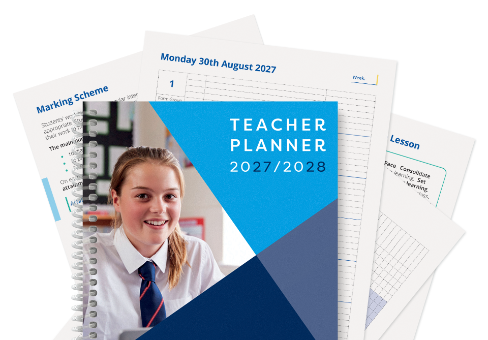Teacher planner 2027/2028